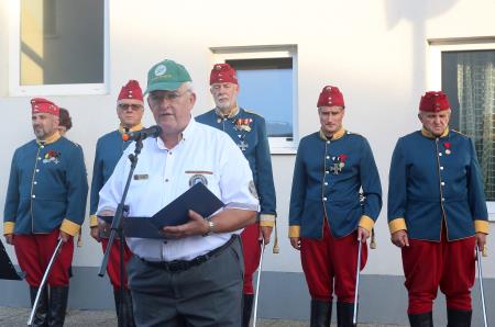 Slovesnost ob15. obletnici  Notranjskega domoljubnega društva General Maister Unec 07 Foto Ljubo Vukelič